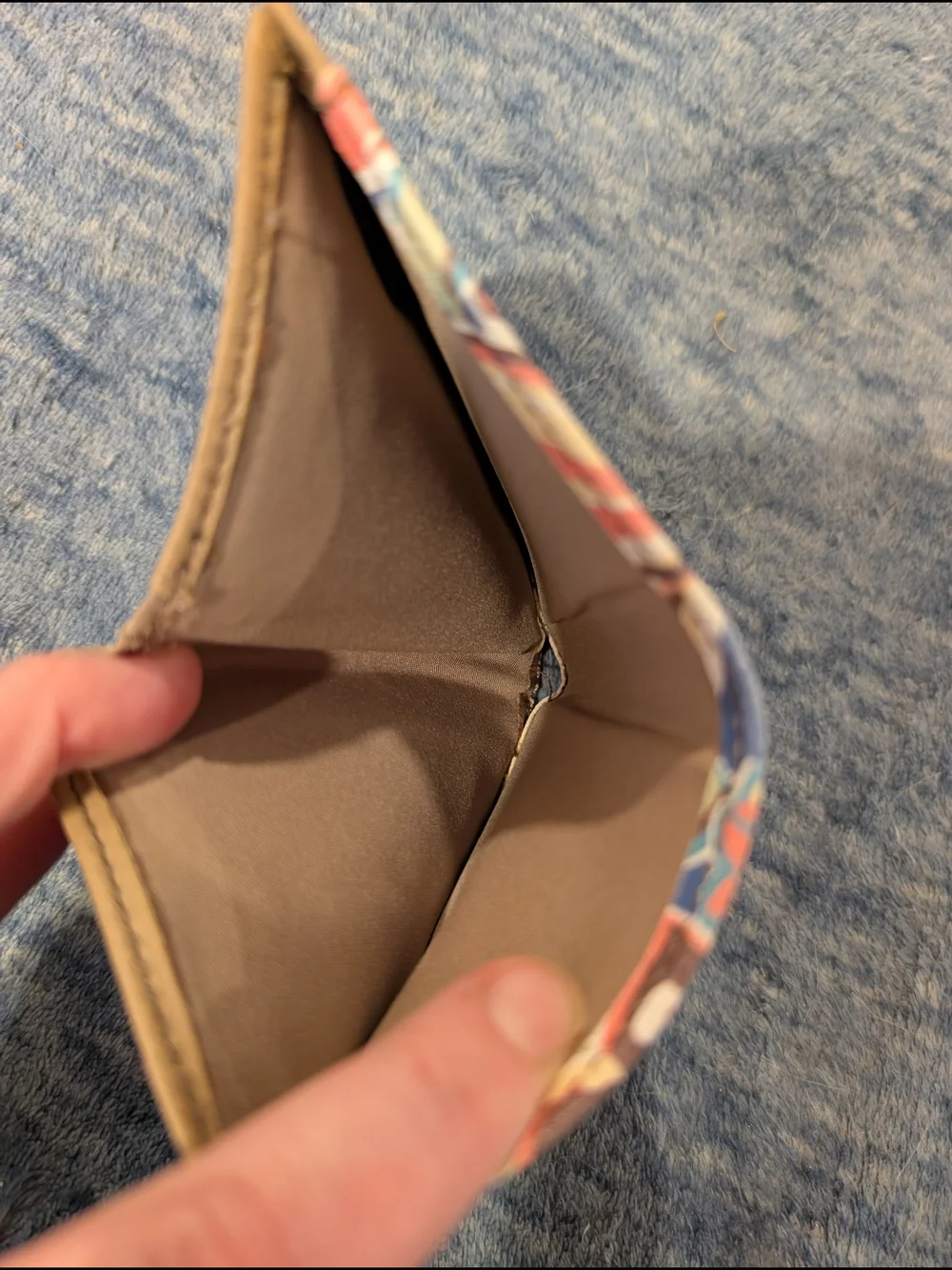 Relic Floral Wallet in Blue Multicolor